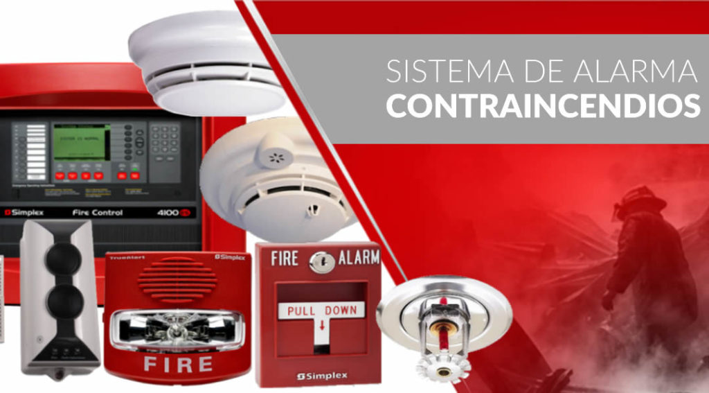 sistema de alarmas contra incendios