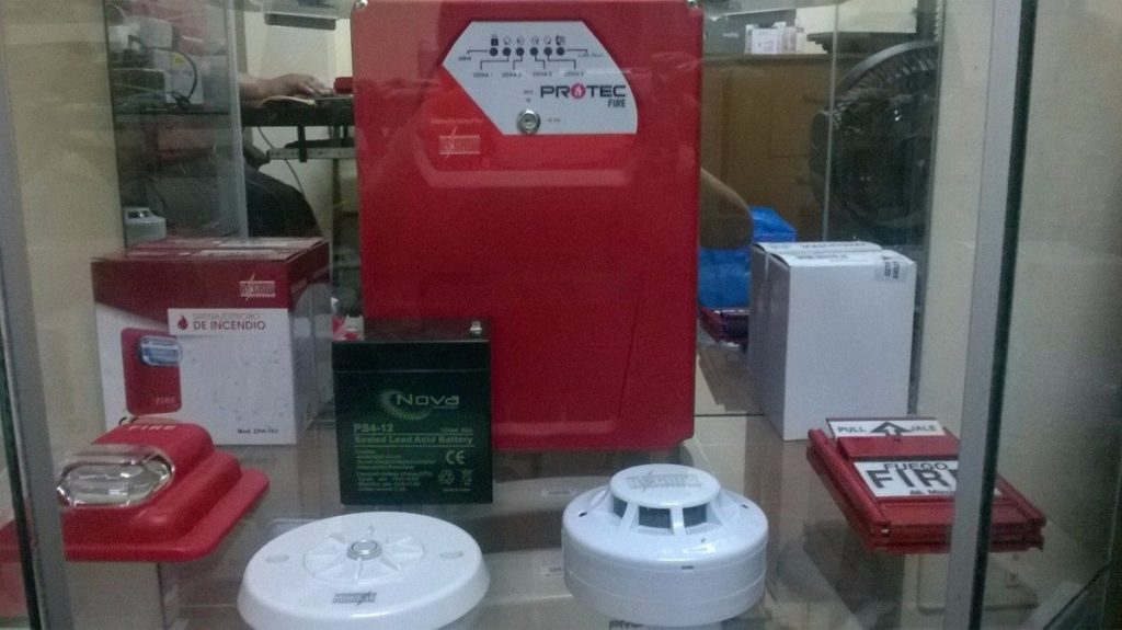 sistema de deteccion de incendios residencial protec fire